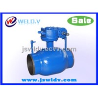 Ball valve-Regulating valve-Flow balancing valve-Flow control valve with worm gearbox DN200