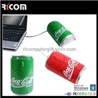 Coca cola mouse,can shape mouse,bottle shape mouse--MO7007