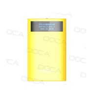 DOCA D563 Power Bank with Alarm and clock 10000mAh for Mobile phone