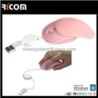 Slide mouse,computer slide design mouse,retractable mouse--MS3058