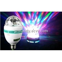 Stage Rotating Sound Control Colorful LED Bulbs Mini Crystal Ball Magic Ball Light(MD-I045)