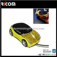 crystal car mouse,bling car mouse,diamond car mouse--MO7003