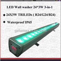 LED Ourdoor Wall washer 24*3W 3-in-1 Color Mixing Effect Lighting project