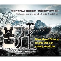 Wieldy HD2600 China steadycam vest arm DSLR camera stabilizer steadicam