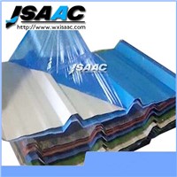 Polyethylene adhesive film protecting painted sandwich panel sheet