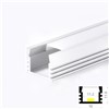 LED Aluminum Profile Cabinet Strip Light with Diffuser