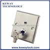 Stainless Steel Emergency Door Release Key Switch with LED