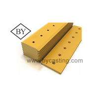 Excavator spare parts replacement parts Double bevel cutting edge