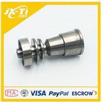 domeless Gr2 male female titanium smoking nail in smoking pipe parts