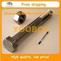 GR2 GR5 Titanium Hexagon Head Bolts With Low Price