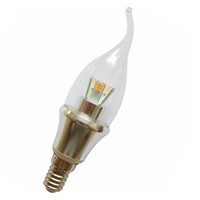 3w Lage View Angle LED Candle Bulb 360 Degree Bulb Candle Light