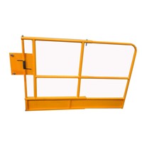 Expandable scaffold gate