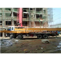 Used condidtion Sany 52m year 2012 concrete pump truck second hand sany 52m pump truck for sale