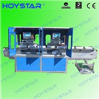 4 color egg tray pad printing machine with conveyor table
