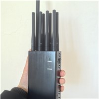 8 BANDS PORTABLE GSM 2G 3G 4G GPS L1 WIFI 2.4GHZ JAMMER