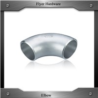 Stainless steel butt welding 90 degree pipe elbow