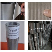 Dutch Weave Wire Mesh For Filter (Stainless steel wire cloth)