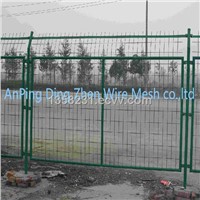 welded frame wire mesh fence