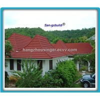 Aluminum Zinc Galvanized Steel Roofing Tiles/ Color Coated Metal Roofing System