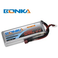 5200mah 14.8V 4S 35C lipo battery for rc helicopter