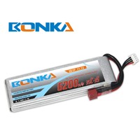 6200mah 11.1V 3S 35C lipo battery for rc helicopter
