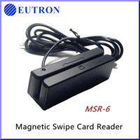 Customized 3 tracks mini magnetic card reader writer