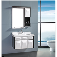 Modern bathroom cabinet ' with light OGF270