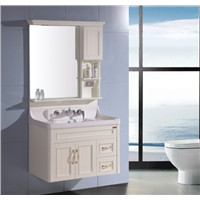 Modern bathroom cabinet made of pvc OLY073