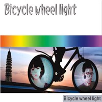 2015 Latest Beautiful LED Bicycle Wheel Light