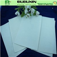 Hot melt toe puff and counter chemical sheet with glue