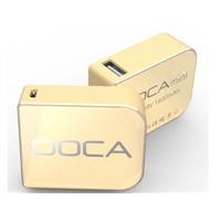 DOCA D108 Portable power bank with keychain 1800mAh for emergency