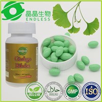 GuangZhou OEM capsules green ginkgo biloba extract