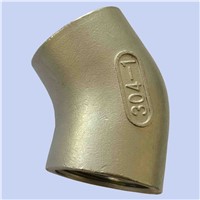 SS 304/304L/316/316L 45Deg Elbow