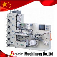 adhesive label printing machine for bottle and wine