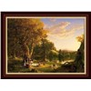 hand painted landscape oil painting on canvas
