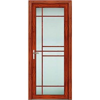 95 European style swing door with jamb and accessary