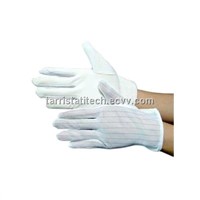 ESD strip PU palm fit glove