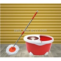 Good quality plastic basket 360 rotating mop