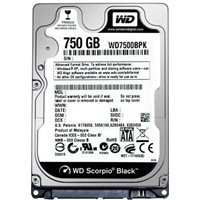 Western Digital WD Black 750GB 2.5&amp;quot; Internal HDD Mobile Hard Drive Disk