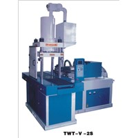 70V Vertical clamping horizontal injection of double sliding plastic injection machine