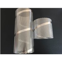 Filter frames 304 stainless steel air spiral welded perforated metal pipes 316L filter elements