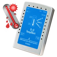 GSM Temperature monitoring alarm panel inquiry onsite with a free call,King Pigeon RTU5013.