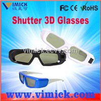2015 latest 3D shutter glasses for computer/ipad/laptop 3D movies
