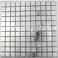good quality metal mosaic tile decorate the wall: office,background