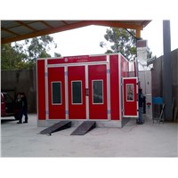 Standard type auto paint spry booth