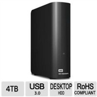 Western Digital WD 4TB Elements Desktop Storage Hard Drive Disc HDD
