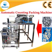Automatic counting packaging machine for nuts and bolts