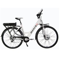 Popular Style Electric Bicycle With SHMANO TX50-7R Derailleur