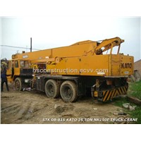 Used Japan KATO Crane NK250E,Used KATO 25 tons Truck crane for sale, good price