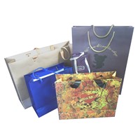 Custom paper bags with handles